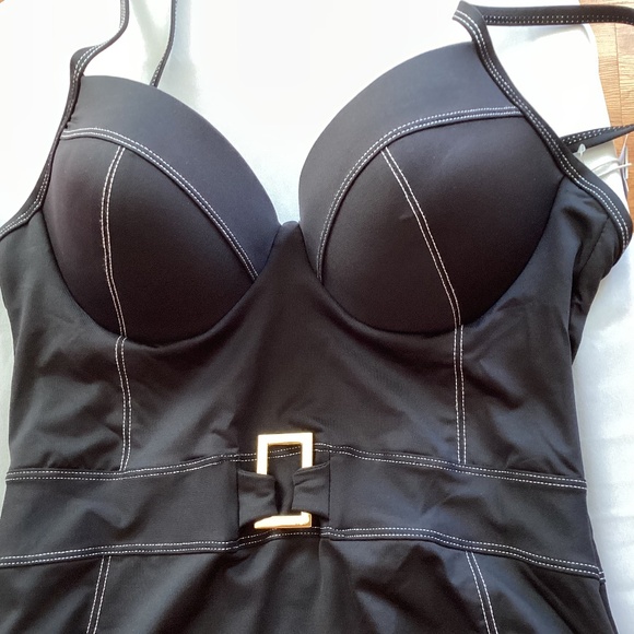 Bleu Rod Beattie one piece bathing suit . BNWT - Picture 4 of 16